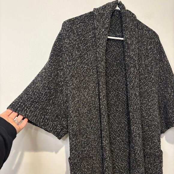 Theory Women's Chunky Knit 'Zuma Big Nickname' Cardigan Small Short Sleeve - Picture 9 of 9